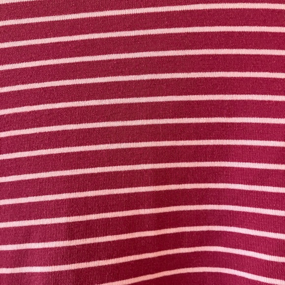 Ann Taylor Berry Striped Long Sleeve Top - Picture 4 of 4